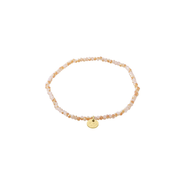 INDIE bracelet rose, gold-plated