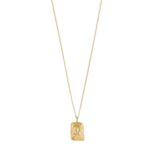 SAGITTARIUS Zodiac Sign necklace, gold-plated