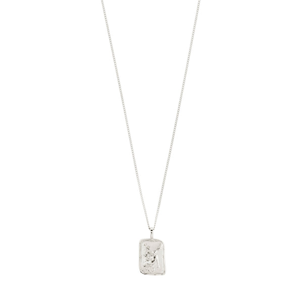 VIRGO Zodiac Sign necklace, silver-plated