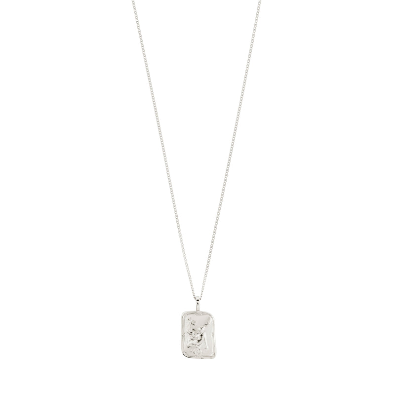 VIRGO Zodiac Sign necklace, silver-plated