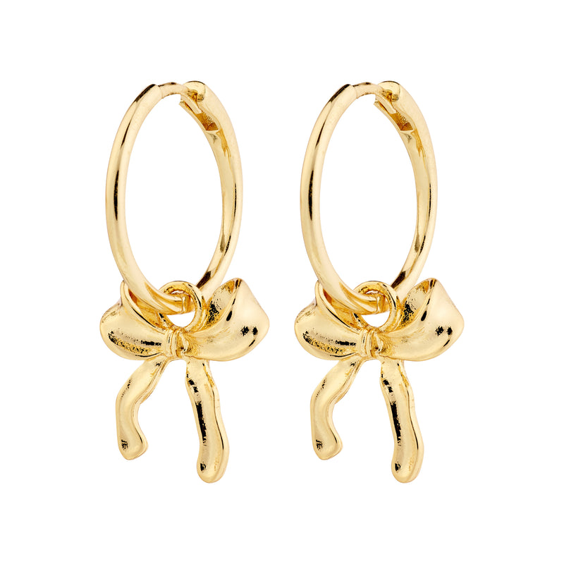 CASSIAN hoop earrings gold-plated