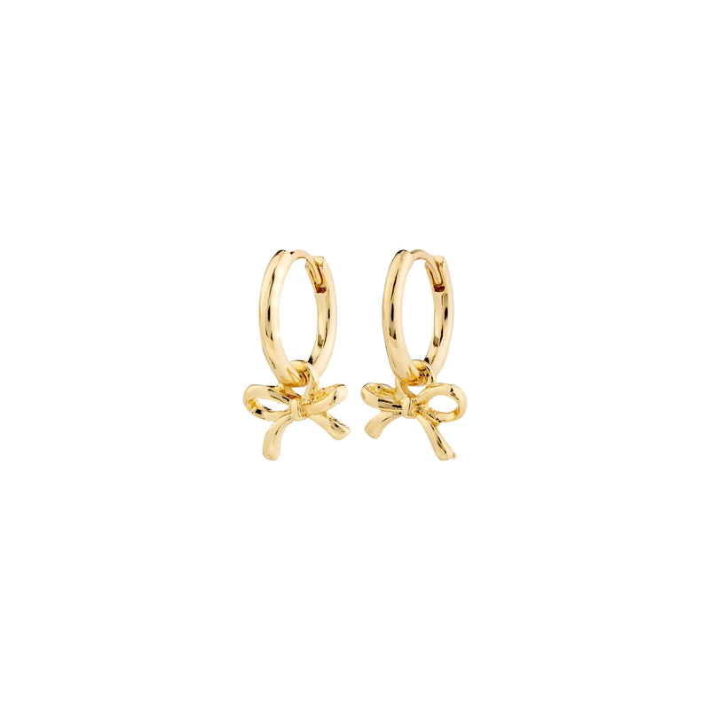 LYSANDRA hoop earrings gold-plated