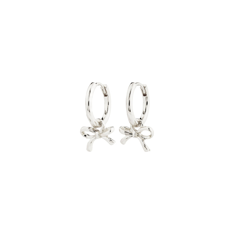 LYSANDRA hoop earrings silver-plated