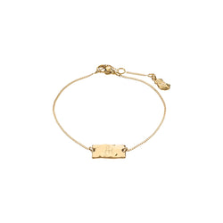 Bracelet, Fri Af Misbrug, gold-plated