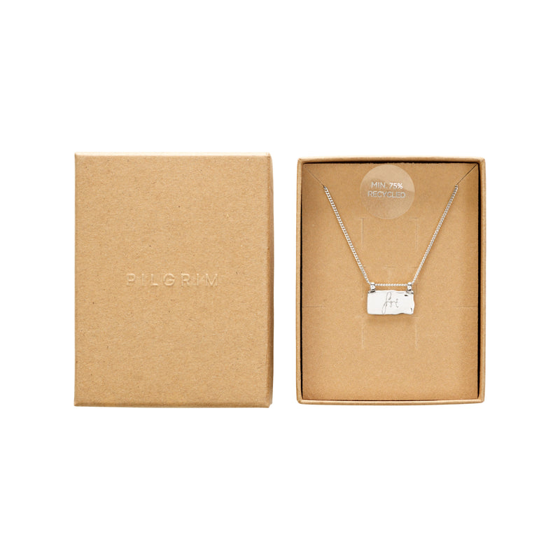 Necklace, Fri Af Misbrug, silver-plated