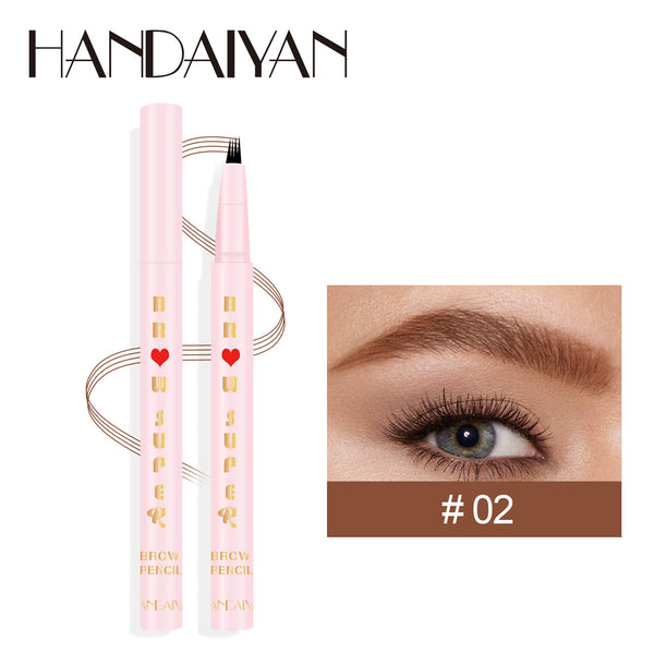 HANDAIYAN Four Fork Liquid Eyebrow Pencil  handaiyan 02#  