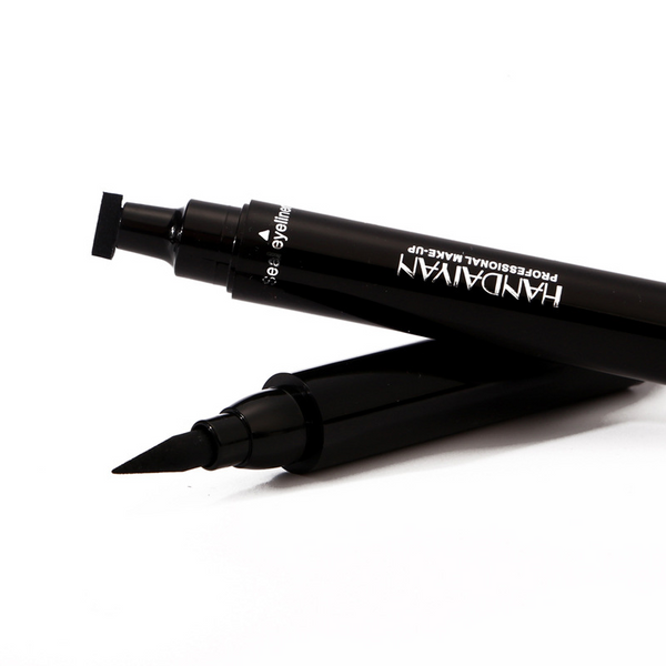 HANDAIYAN Waterproof Double-headed Seal Pen  handaiyan Black  