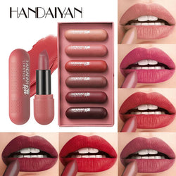 6PCS/Set Fog Matte Lipstick