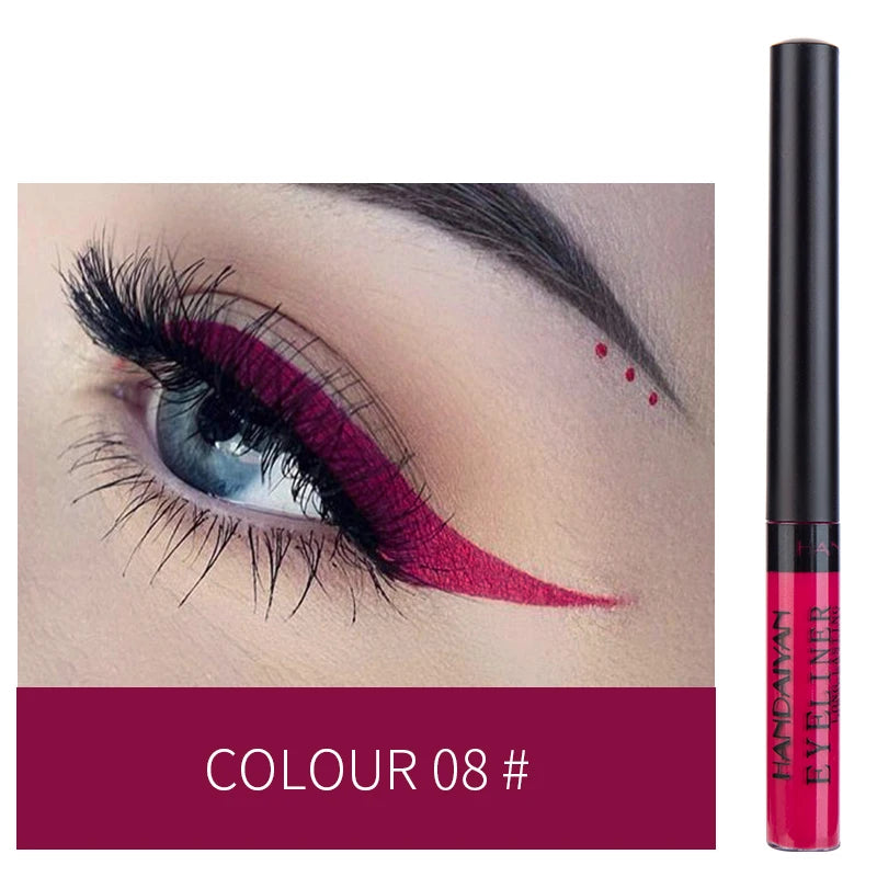 12 Colors Matte Liquid Eyeliner