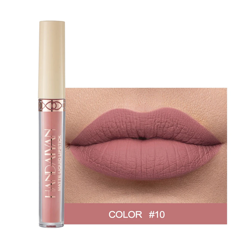 Matte Velvet 12-Color Lip Gloss