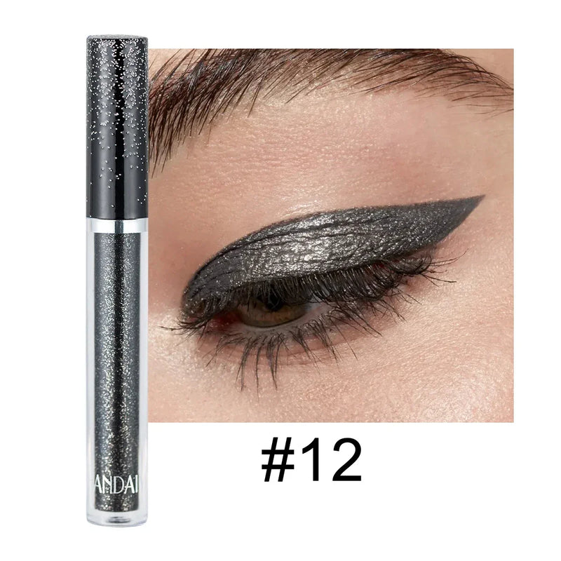 Liquid Metallic Shiny Diamond Eyeshadow