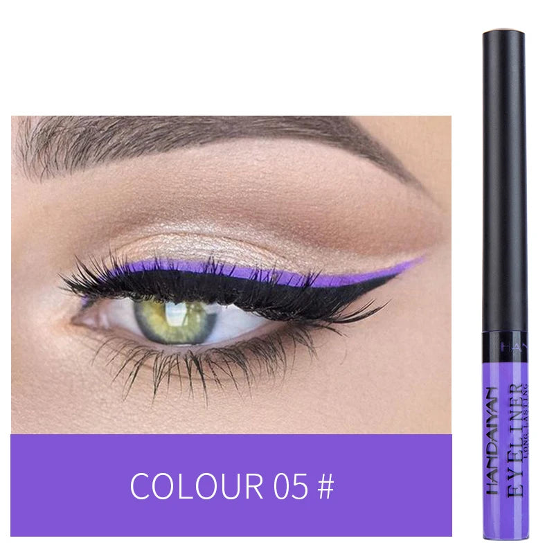 12 Colors Matte Liquid Eyeliner