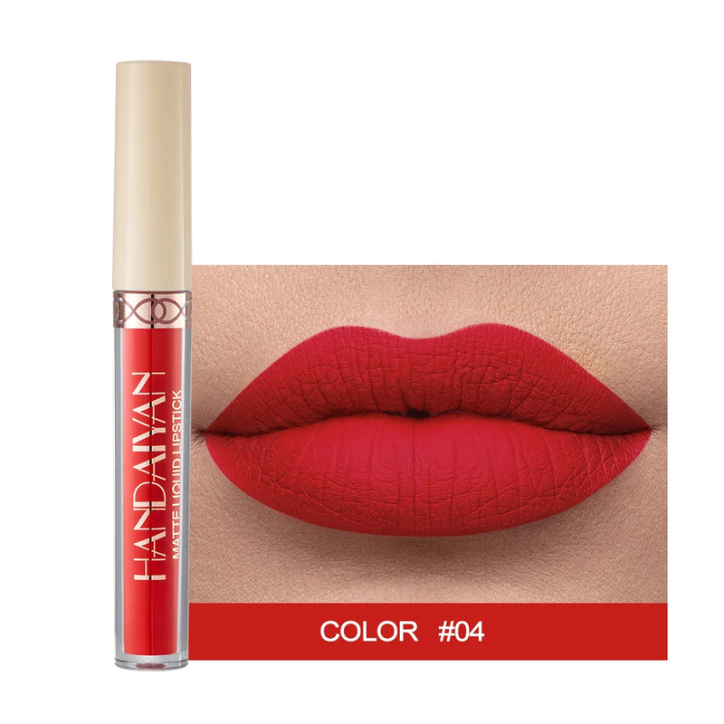 Matte Velvet 12-Color Lip Gloss