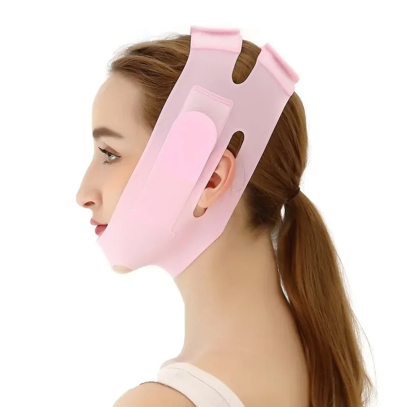 Nano Silicone V Shape Lifting Face Mask