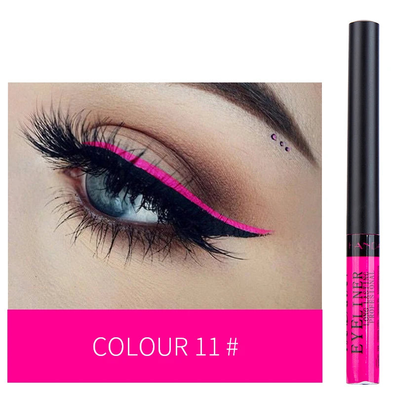 12 Colors Matte Liquid Eyeliner