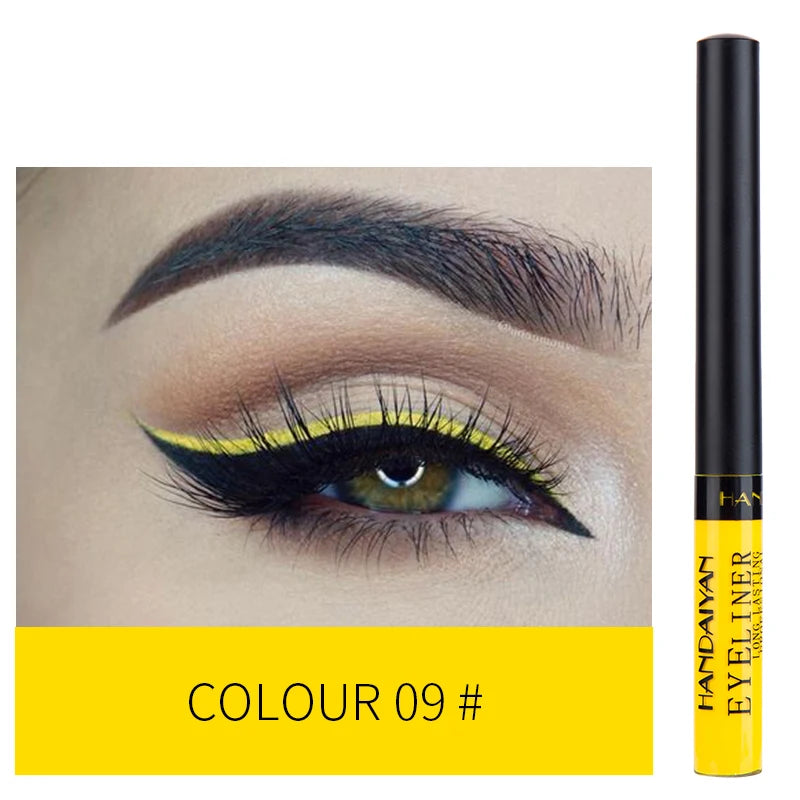 12 Colors Matte Liquid Eyeliner