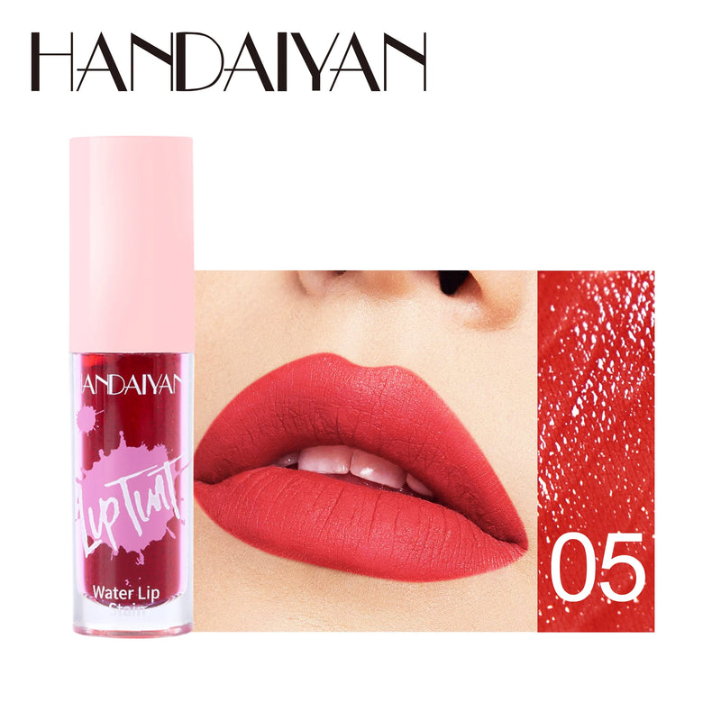 6 Colors Lip Tint Stain Cheek Lipgloss