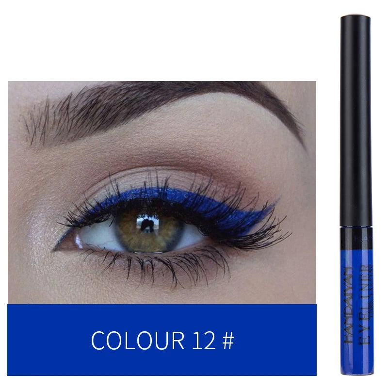 12 Colors Matte Liquid Eyeliner