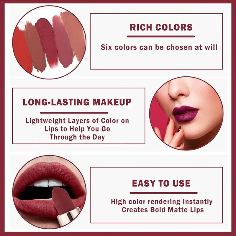 High-pigmented Matte Lipstick Velvet