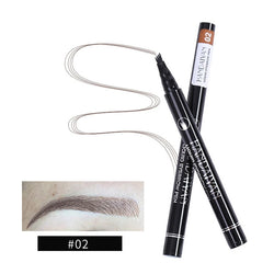 Eyebrow Pencil Four-fork Makeup Soft Liquid