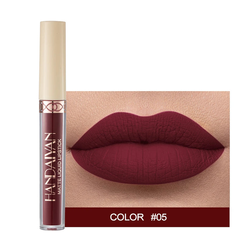 Matte Velvet 12-Color Lip Gloss