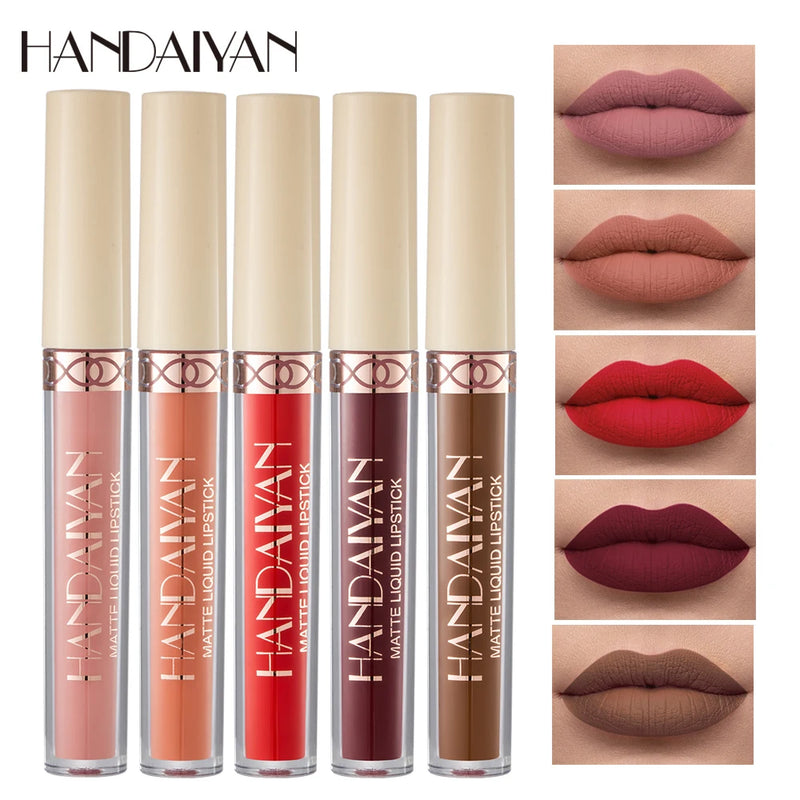 Matte Velvet 12-Color Lip Gloss