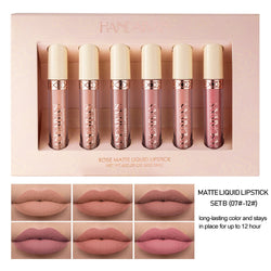 HANDAIYAN Matt Nude Velvet Lip Gloss  handaiyan B  