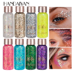 Eye Glitter Nail Hair Body Face Stickers Gel Art