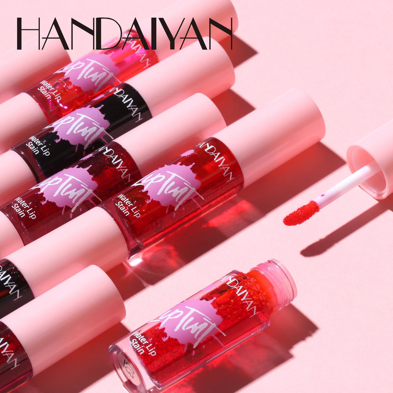 6 Colors Lip Tint Stain Cheek Lipgloss