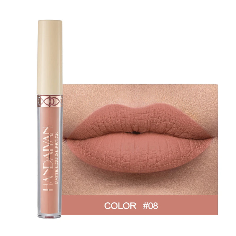 Matte Velvet 12-Color Lip Gloss