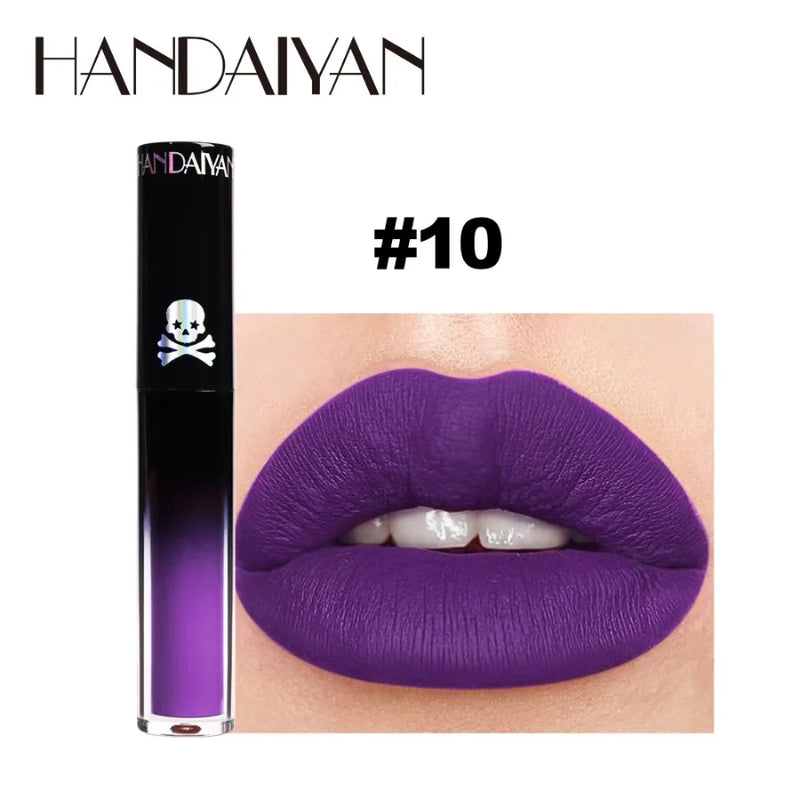 12 Colors Gothic Style Lipstick