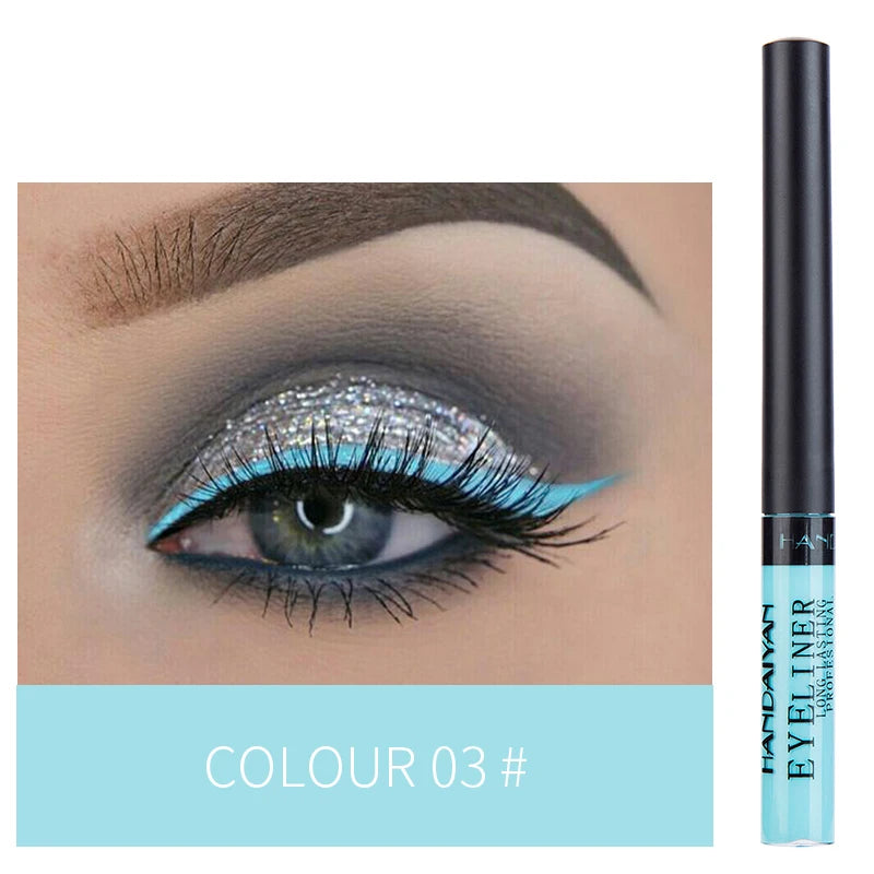 12 Colors Matte Liquid Eyeliner