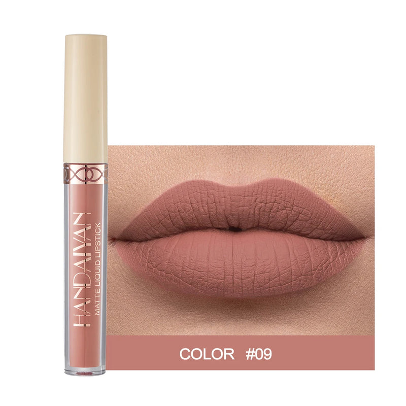 Matte Velvet 12-Color Lip Gloss