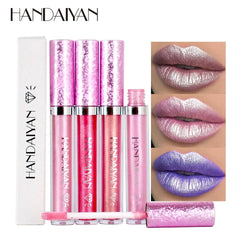 HANDAIYAN Waterproof Metallic Liquid Lipstick  handaiyan   