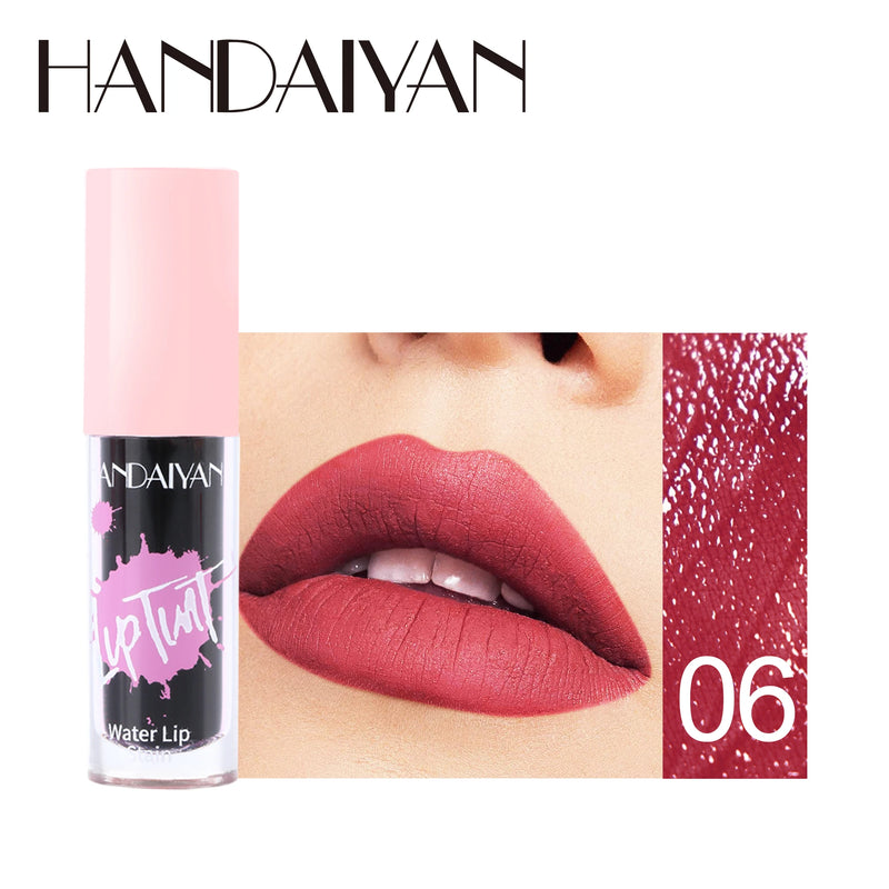 6 Colors Lip Tint Stain Cheek Lipgloss