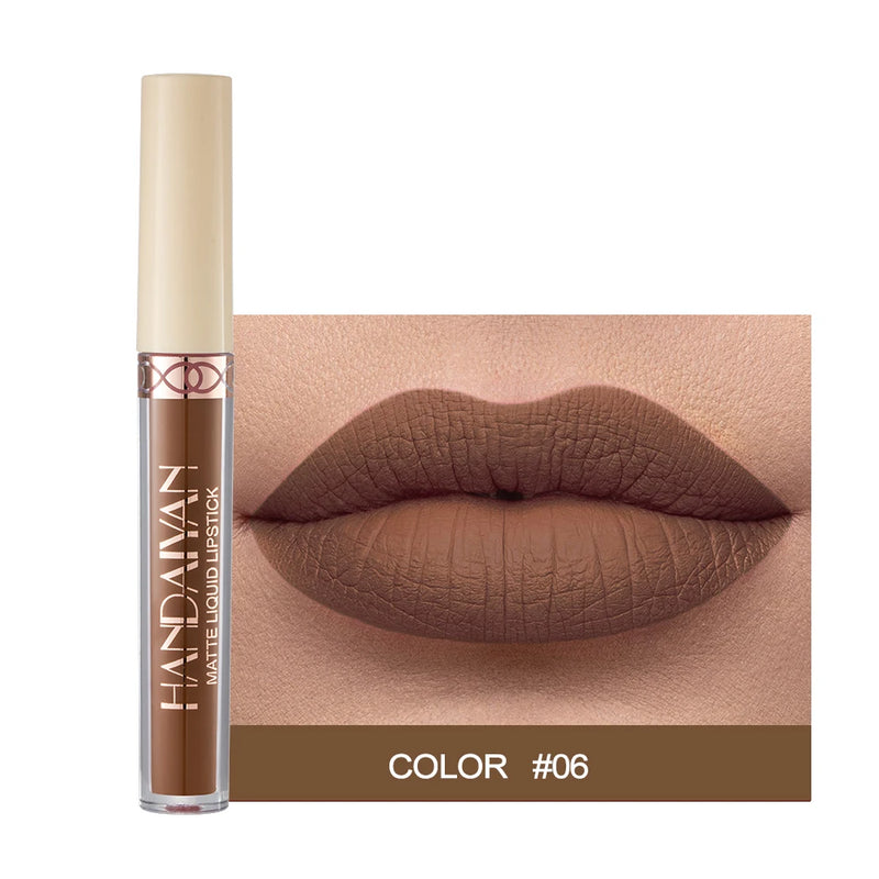 Matte Velvet 12-Color Lip Gloss