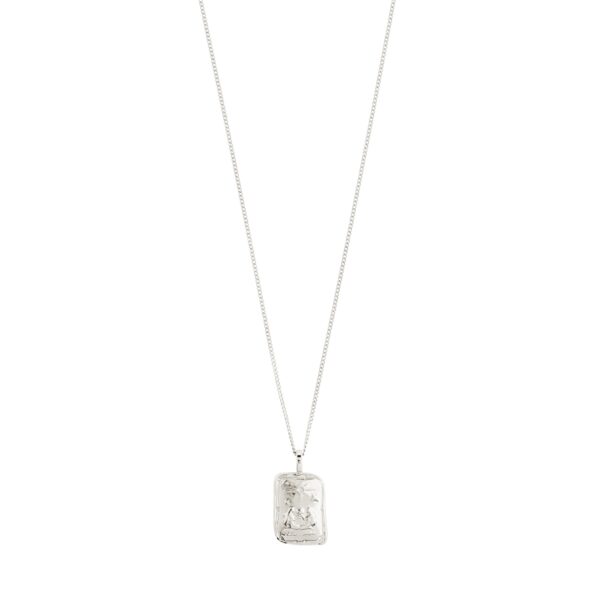 GEMINI Zodiac Sign necklace, silver-plated