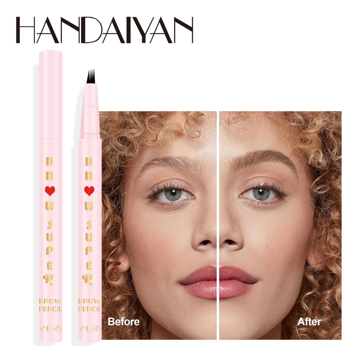 HANDAIYAN Four Fork Liquid Eyebrow Pencil  handaiyan