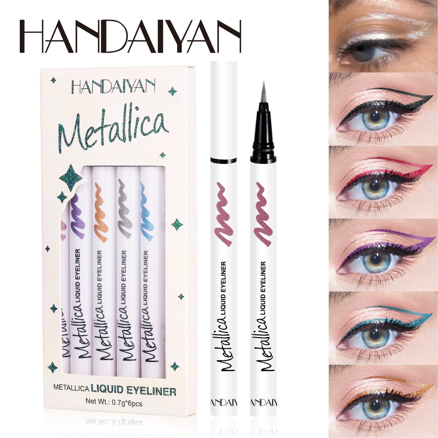HANDAIYAN Waterproof Quick-Drying Vegan Eye Makeup  handaiyan