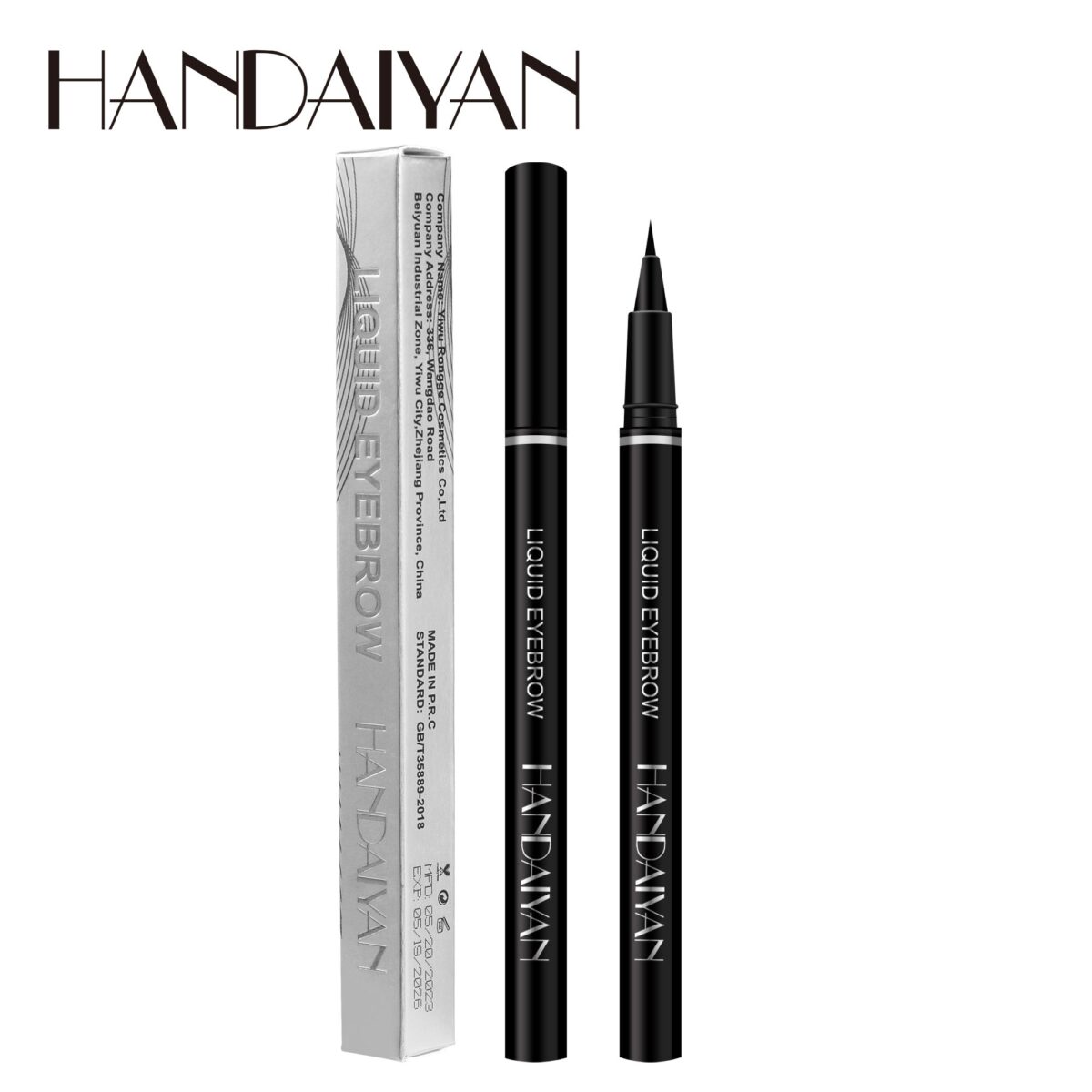 HANDAIYAN 5 Colors Liquid Eyebrow Pen  handaiyan