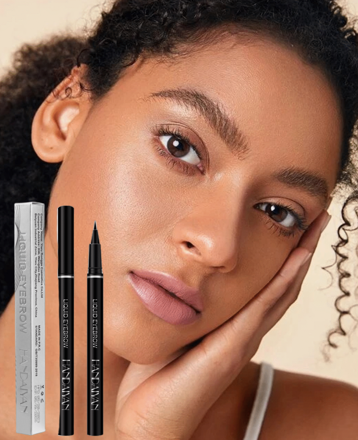 HANDAIYAN 5 Colors Liquid Eyebrow Pen  handaiyan