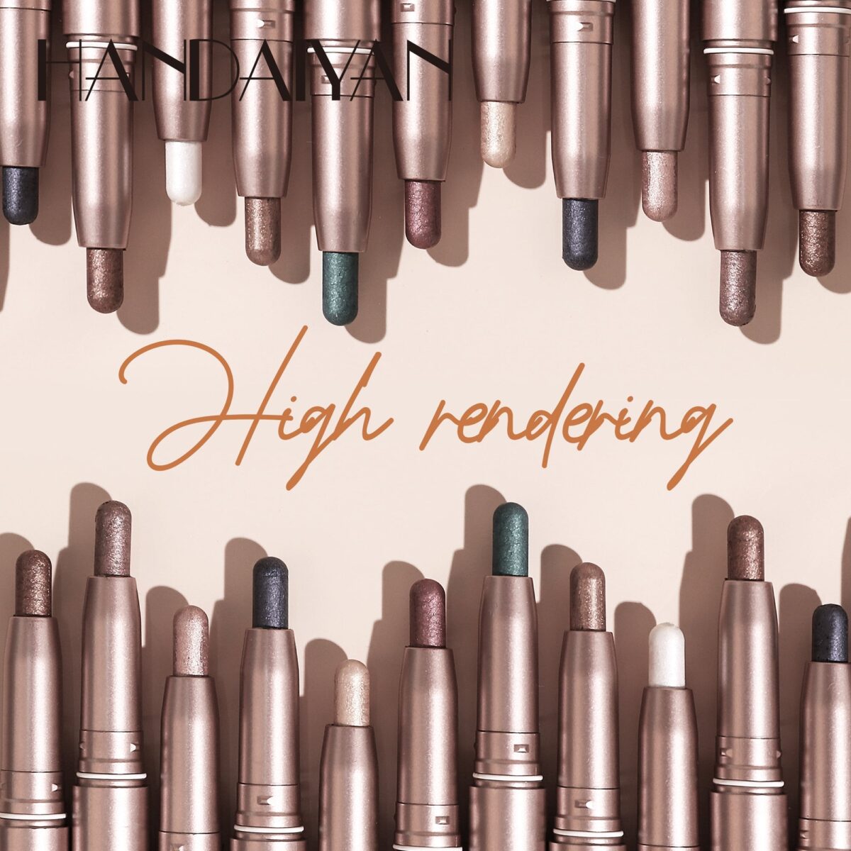 HANDAIYAN 12 Colors Vegan Eye Shadow Stick  handaiyan