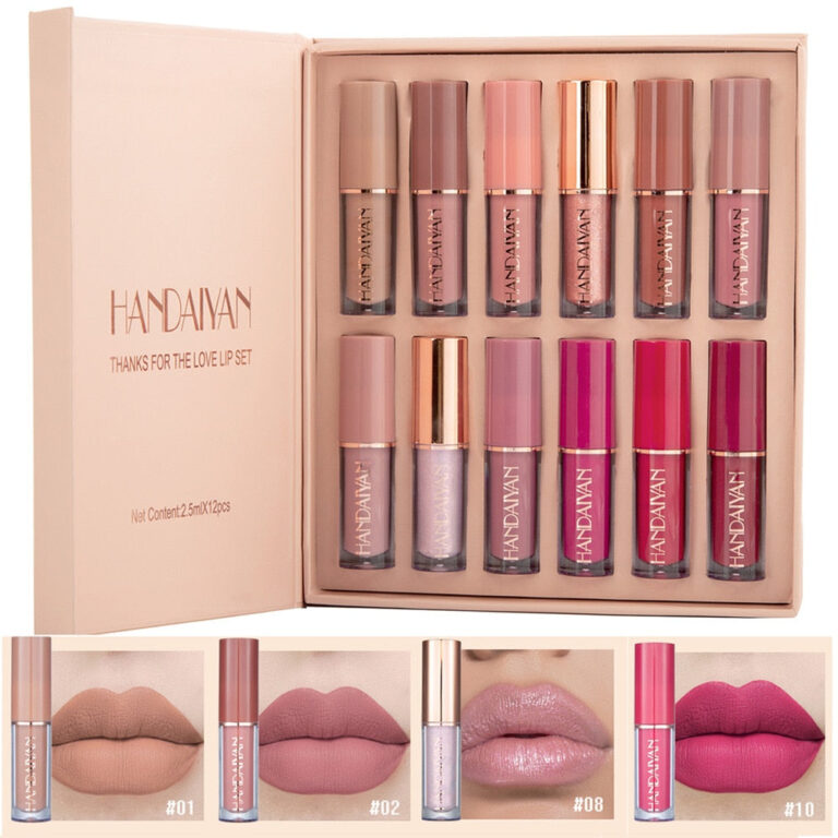 HANDAIYAN Transparent Clear Lip Gloss Set  handaiyan Default Title