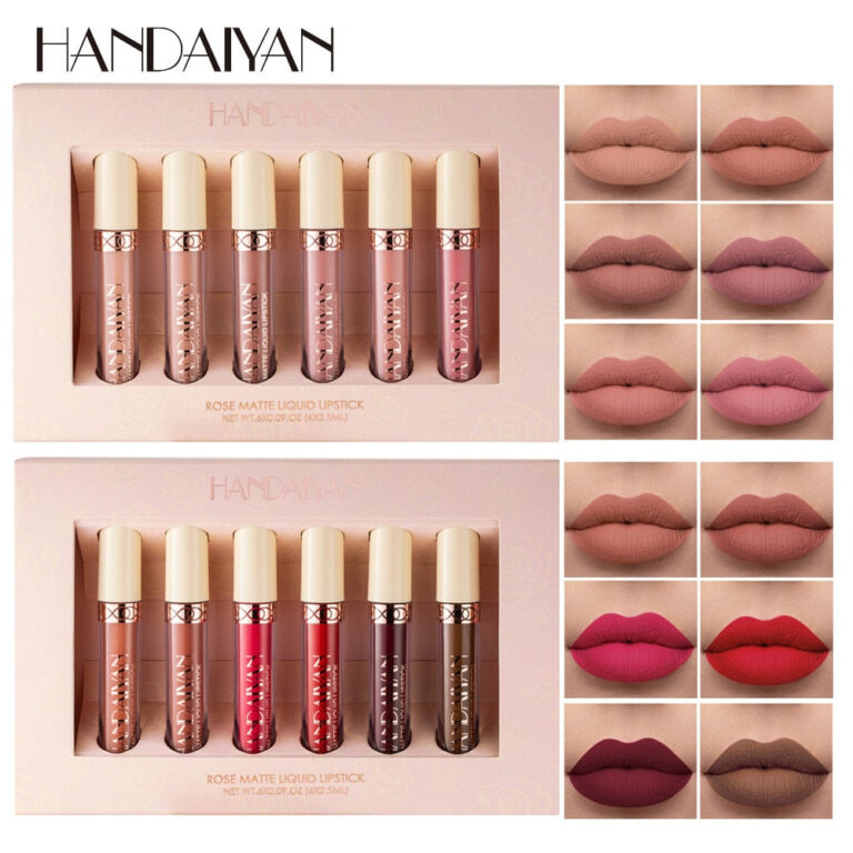 HANDAIYAN Matt Nude Velvet Lip Gloss  handaiyan