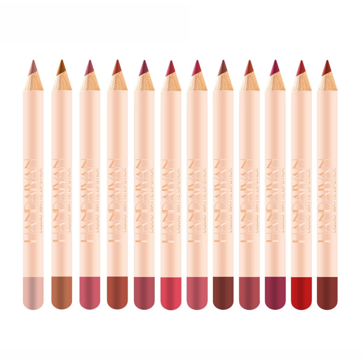 HANDAIYAN Nude Matte Lipstick and Lip Liner Set  handaiyan