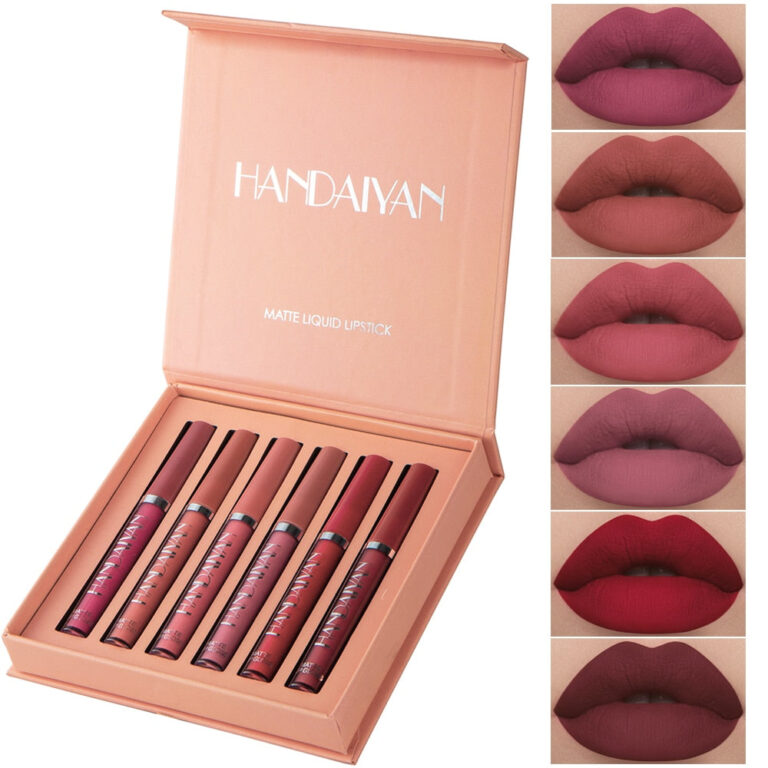 HANDAIYAN Matte Lip Gloss Kit  handaiyan Set A
