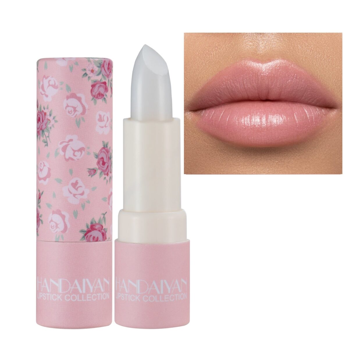 HANDAIYAN Floral Print Soft Velvet Lipstick  handaiyan 65501
