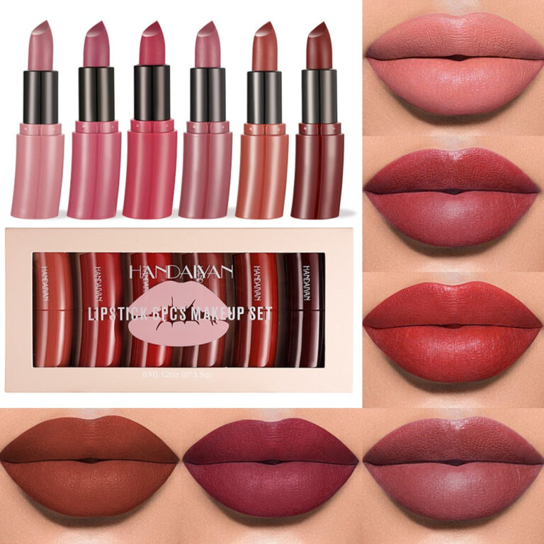 HANDAIYAN Professional Matte Lipstick Lip Balm Kit  handaiyan