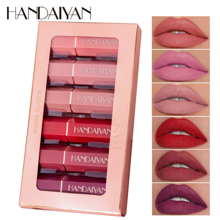 HANDAIYAN Cream Matte Lip Stick Set  handaiyan Default Title